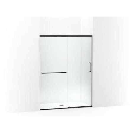 Kohler Elate 1/4 Shower Door 70 1/2  X 53 5/8 707607-6L-BL
